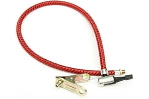 GAOHOU 1Pcs Portable Bicycle Bike MTB Tire Hand Air Pump Inflator Replacement Hose Tube with Connector 60cm 7mm