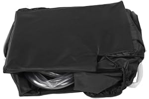 REGUN Poussière étanche à l'air, sac de nettoyage de climatisation noire Climatiseur mural Poussière étanche à laver sac de protection propre