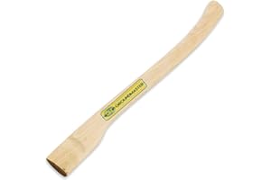 GroundMaster Felling Axe Handle - 36" Long Strong Hickory Wooden Shaft Only