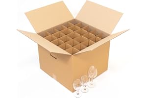 CARTON MARKET Carton de déménagement pour 50 verres