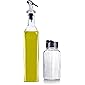 Ash & Roh® - Oil Dispenser 500 ml Bottle Set of 1, Spice Jar Set of 1, Oil Bottle for Kitchen, Oil & Vinegar Storage…