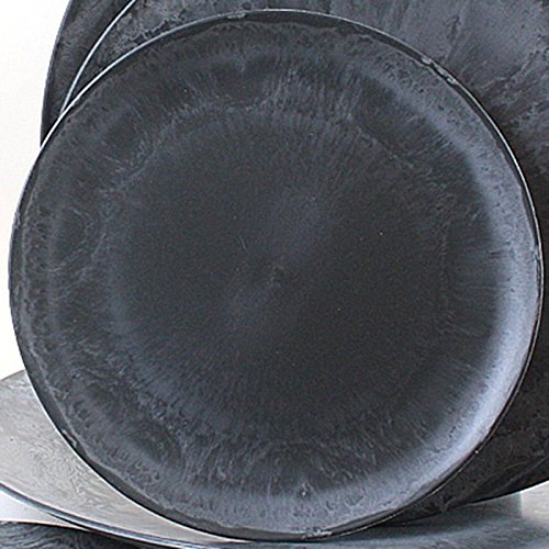 Dekoteller in Schiefer-Optik Ø 28 cm - 2