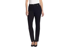 Gloria Vanderbilt Damskie klasyczne dżinsy Amanda High Rise Tapered jeansy, czarne, 50