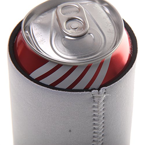 Gazechimp 10x Dosenkühler Bierkühler CAN Beer Tin Can Cooler Weiß - 3