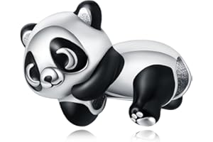 PANPOKI Charms Anhänger aus 925er Sterlingsilber, Bead Charm für Damen, kompatibel mit europäischen Armbändern und Halsketten