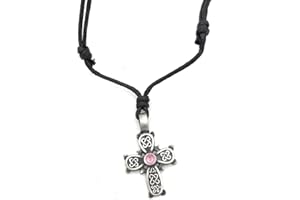 BRAW CLANS TARTANS Celtic Spirit Fine Handcrafted Pewter Neck Pendant Vintage Style Collection with leather String for Men and Women with Special Meaning