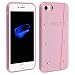 Produktbild Guess Handyhülle mit dekorativen Nieten für Apple iPhone 7, iPhone 8, Harte Schutzhülle mit strukturierter Rückseite, Hardcase Backcover - Rosa