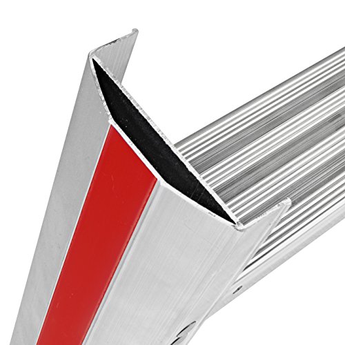 HYMER Stufenstehleiter mit Plattform SC60, einseitig begehbar, 5 Stufen, 602605 - 3