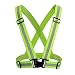 Produktbild jtdeal Sicherheitsweste Hohe Sichtbarkeit Gurt reflektierend ELASTISCH verstellbar leicht für Laufen, Traben, Biking Radfahren, Laufen, Sport in Außen etc