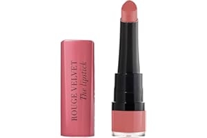 ‎BOURJOIS Bourjois Rouge Velvet The Lipstick trwała szminka w sztyfcie, matowa pomadka do ust, efekt do 24h, nr 02 - Flamin' Rose