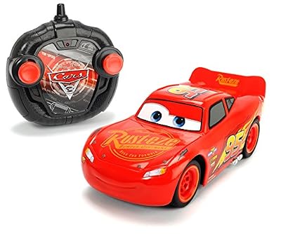 Smoby Majorette, 4006333054204, Cars 3, Voiture Radio Commandée, Turbo Racer Lightning Flash McQueen