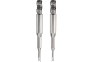 YINETTECH 2 st 1,2 mm gafflar klocka fjäderstång verktyg 6767-AF kompatibla med Bergeon 6767-F och 7767-F klockreparationsver
