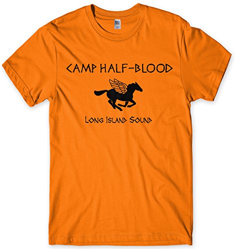 Camp Half Blood Funny Book T-Shirt Mens Boys tshirt