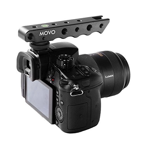 Movo Photo Svh6  vid  o de stabilisation Poign  e sup  rieure et Froide    Chaussures Extender pour Canon EOS  Nikon  Pentax  Olympus et appareils Photo Reflex num  riques