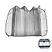 Produktbild WINOMO Auto Windschutzscheibe Sonnenschirme Auto Foldable Silvering Reflektierende Auto Sonnenschutz für Front Windschutzscheibe