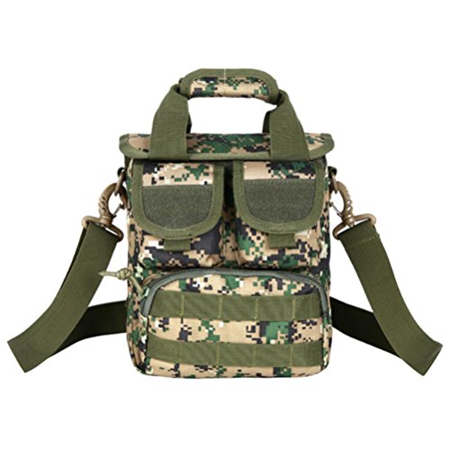 Preisvergleich Produktbild QPYC Einzelne Schulter-Beutel-3P taktische Beutel-Handtaschen-Schulter-Beutel-Mu... Beutel draußen , Army Green