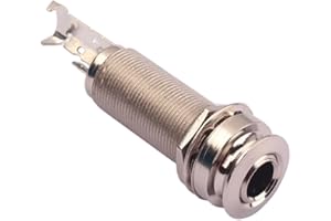 SHARPLACE 6.35mm 1/4 '' Klinkenstecker Klinken Buchse für Gitarren