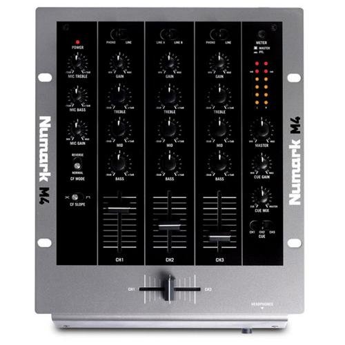 Tables de mixage DJ 3 voies Numark M4