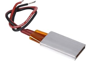 Płyta grzewcza, Jadeshay PTC AC/DC 12 V termostatyczny element grzejny aluminium powłoka grzejna, ceramiczna płyta grzewcza o stałej temperaturze (rozmiar: 220 ℃)