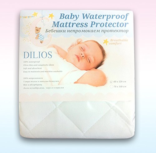DILIOS 919992 Kinder Matratzenschoner, 60 x 120 cm - 2
