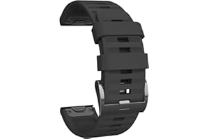 YISICA QuickFit Watch Strap for Garmin Fenix 6 Pro Strap Men Women, Soft Adjustable Sport Easy Fit 22mm Watch Band Replacement for Garmin Fenix 6/6 Pro/5 Plus/ 5 / Forerunner 935/ Forerunner 945