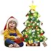 Produktbild Bageek Weihnachtsbaum DIY,Fansport DIY Weihnachtsbaum Dekoration Abnehmbare Weihnachtsbaum Weihnachten Geschenk für Kinder Kinder Weihnachtsgeschenke Dekorationen Wand Hänge Weihnachten Kit