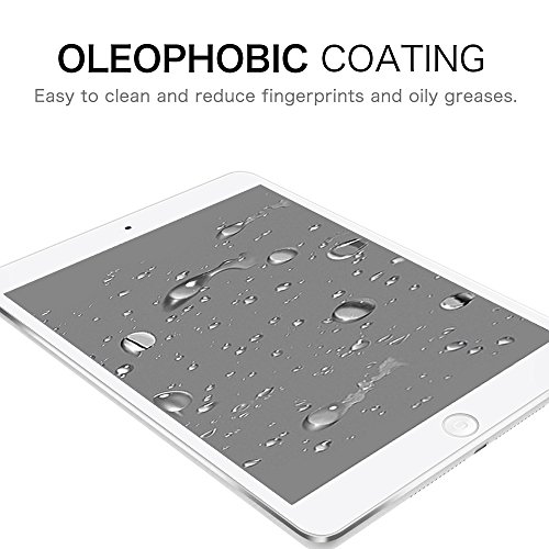 Fintie Panzergla Schutzfolie für iPad Mini 3, iPad mini mit Retina iPad mini 2, iPad mini – Klar HD 9H stark kratzfest Hartglas Displayschutzfolie Glasfolie Screen Protector Displayschutz Folie Displayfolie - 5