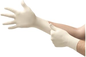 Ansell TouchNTuff 69-318 Latex engångshandskar, Pulverfria gummihandskar, Multifunktionella, Matförberedelser, Rengöring, Kök