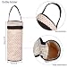 Fafada 5pcs Multifunctional Mummy Handbag Baby Changing Bag Travel Holiday Hospital Nursing Set Diaper Mat Bottle Food Holder Coffee