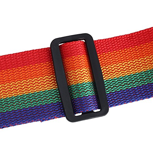 FJSM-4pcs-Sangle-Valise-Voyage-Bagage-Attache-Sangle-Reglable-Avec-Serrure--Combinaison-en-Couleur-Sympatique-110g