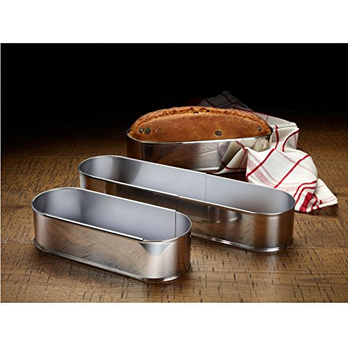 Westmark ausziehbare Backform, 27 bis 40 cm, Oval, Rostfreier Edelstahl, Silber, 31352260 - 5