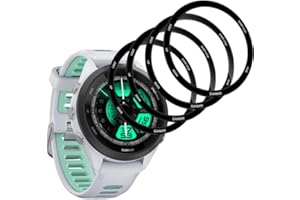 Camokia Anti-Kratz Folie für Panzerglas Garmin Forerunner 265S Panzerfolie,HD Klar Glas für Schutzfolie Garmin Forerunner 265S Displayschutz,4 Stück Ultra-klar Volle Abdeckung Premium Glasfolie