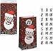 Produktbild Adventskalender Ho Ho Ho Motiv mit 24 Tüten + 24 Sticker von 1- 24 zum Selbstbefüllen