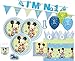 Produktbild 67 Teile Disney Baby Micky zum Ersten Geburtstag Party Deko Set 16 Personen 1. Geburtstag