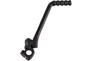 WOOSTAR 15mm Kickstart Lever Pedal Replacement for 50cc 70cc 90cc 110cc 125cc 150cc Pit Bike Dirt Bike Black