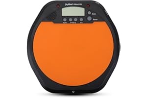 Jadpes Drum-Metronom-Pad, Digital Electronic Drummer-Übungs-Drum-Pad-Metronom mit Kopfhörer