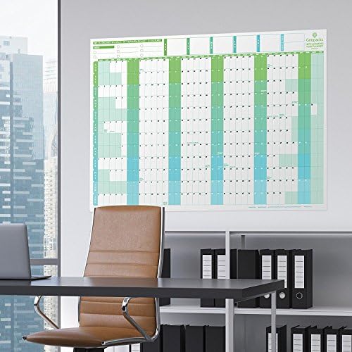 Geopacks Giant 2018/2019 Academic Year Wall Planner