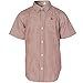 Boys Penguin Infant Boys Gingham Woven Shirts in Red - 7