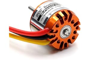SPARKHOBBY DYS D2830 2830 750KV 850KV 1000KV 1300KV 2-4S Lipo Motore Brushless 3.175mm Albero 52g Oro e Argento per RC FPV Racing Droni (1PC D2830 1300KV)