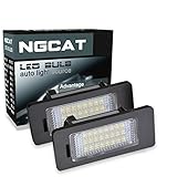 luz matricula bmw e90 1 Pair (2pcs/set) LED luz de la matrícula para para BMW Serie 5