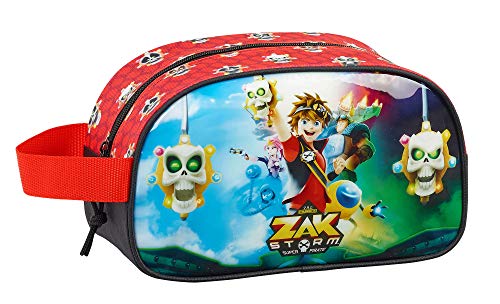 Safta Neceser Zak Storm Oficial Mediano con Asa 260x120x150mm