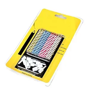 SSKR Wax Birthday Candle - 10 Piece Pack