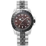 KS Herren Armbanduhr Analog Mechanische Automatische Uhr Edelstahl Datum Uhren Schwarz KS316