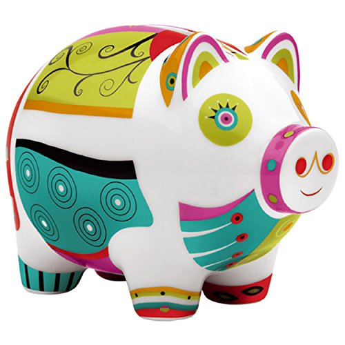 Ritzenhoff Mini Piggy Bank, Sparschwein, Porzellan, Design 2010, Christiane Beauregard, 1901034
