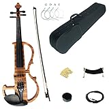 Mit patentierter Technologie zur Einfärbung von Ortung und Andocken der Netze von Pigment und Holz, macht Kinglos traditionellen elektrischen Violinen schöner und individueller