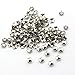 Produktbild Owfeel Metall-Nieten in Pyramiden-Form, mit 4 Zinken, 100 Stück, silber, 10 mm