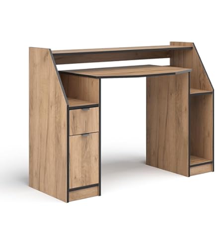 Bureau Tomy Wit 150 x 59.3 cm Vicco | Wit | 150x120cm | 406673123005106