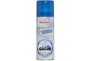 RHÜTTEN Clima Odor, Detergente Igienizzante e Disodorante per Clima Auto, Valvola Autobloccante, Agisce in 15 minuti, 175ml