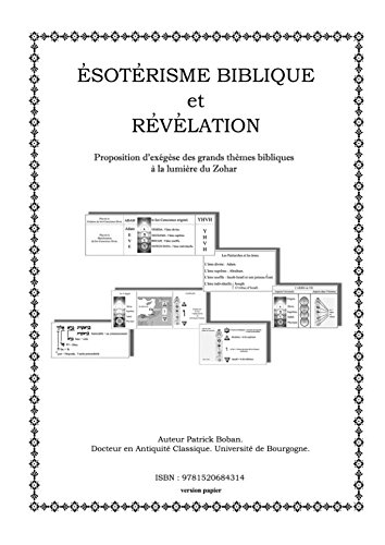 Lire des livres gratuits en ligne sans téléchargement Ésotérisme Biblique & Révélation: Les Grands Thèmes Bibliques à la Lumière du Zohar by author 1520684312 EPUB