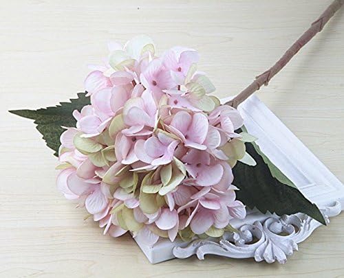 Buweiser 1 pcs wholesale fake flower simulation real natural babysBuweiser breath artificial gypsophila paniculata flowers for table decoration wedding bouquets (Hydrangea 2)